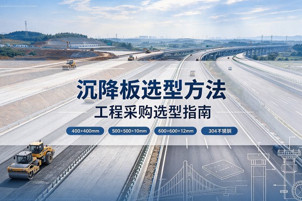 柳江沉降板选择方法